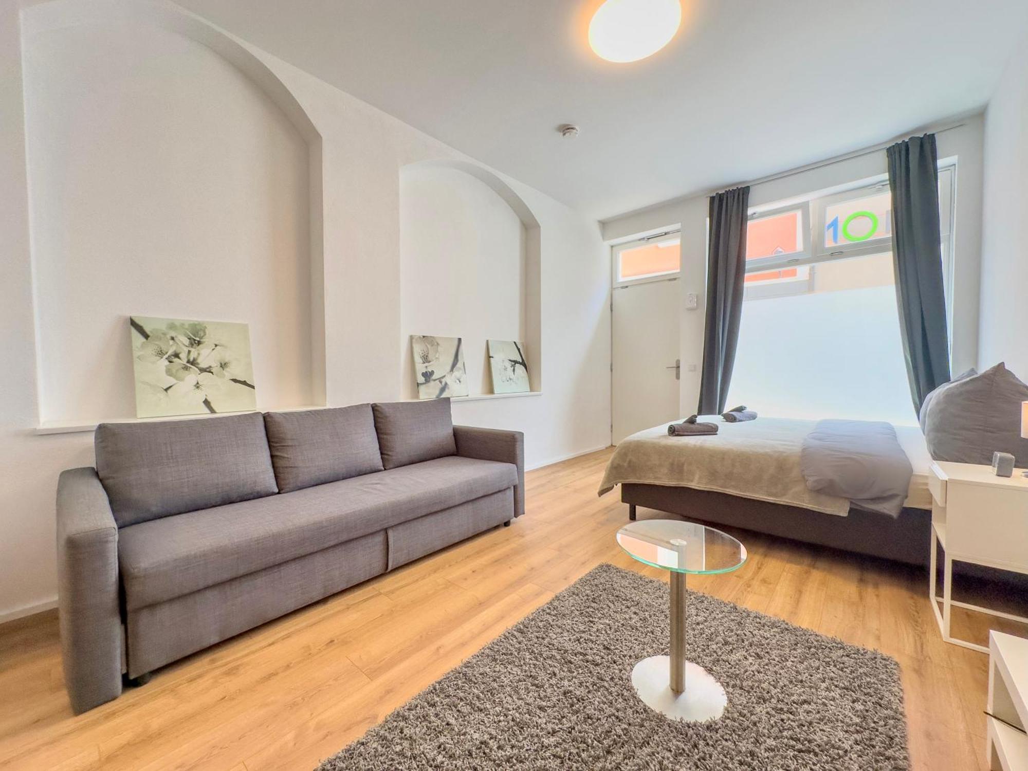 Moderne Wohnung Im Zentrum Der Altstadt - Altbau Flair, Wlan 잉골슈타트 외부 사진